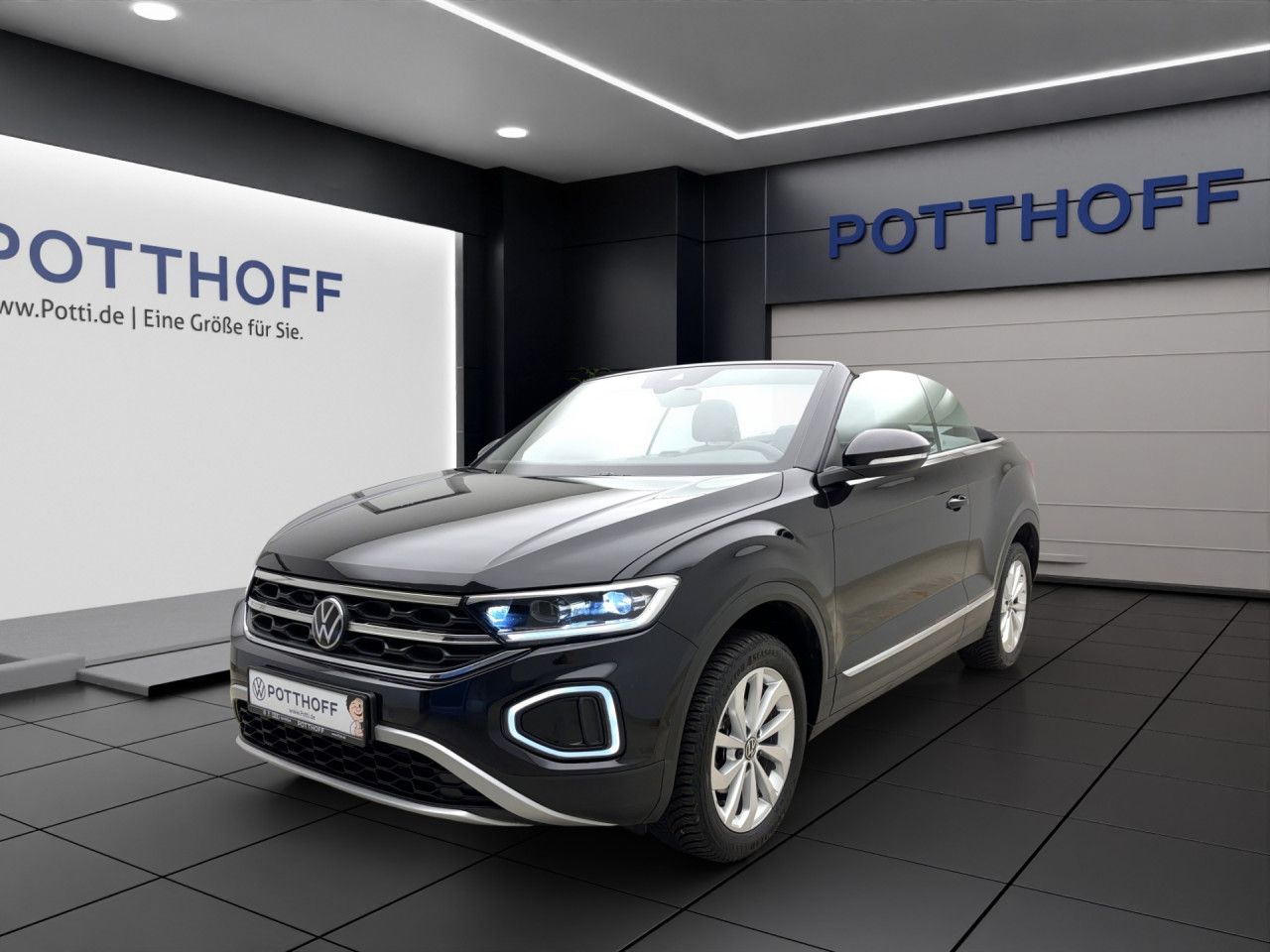 Volkswagen T-Roc Cabriolet 1.0 TSI StyleNavi LED Sitzhzg RearView