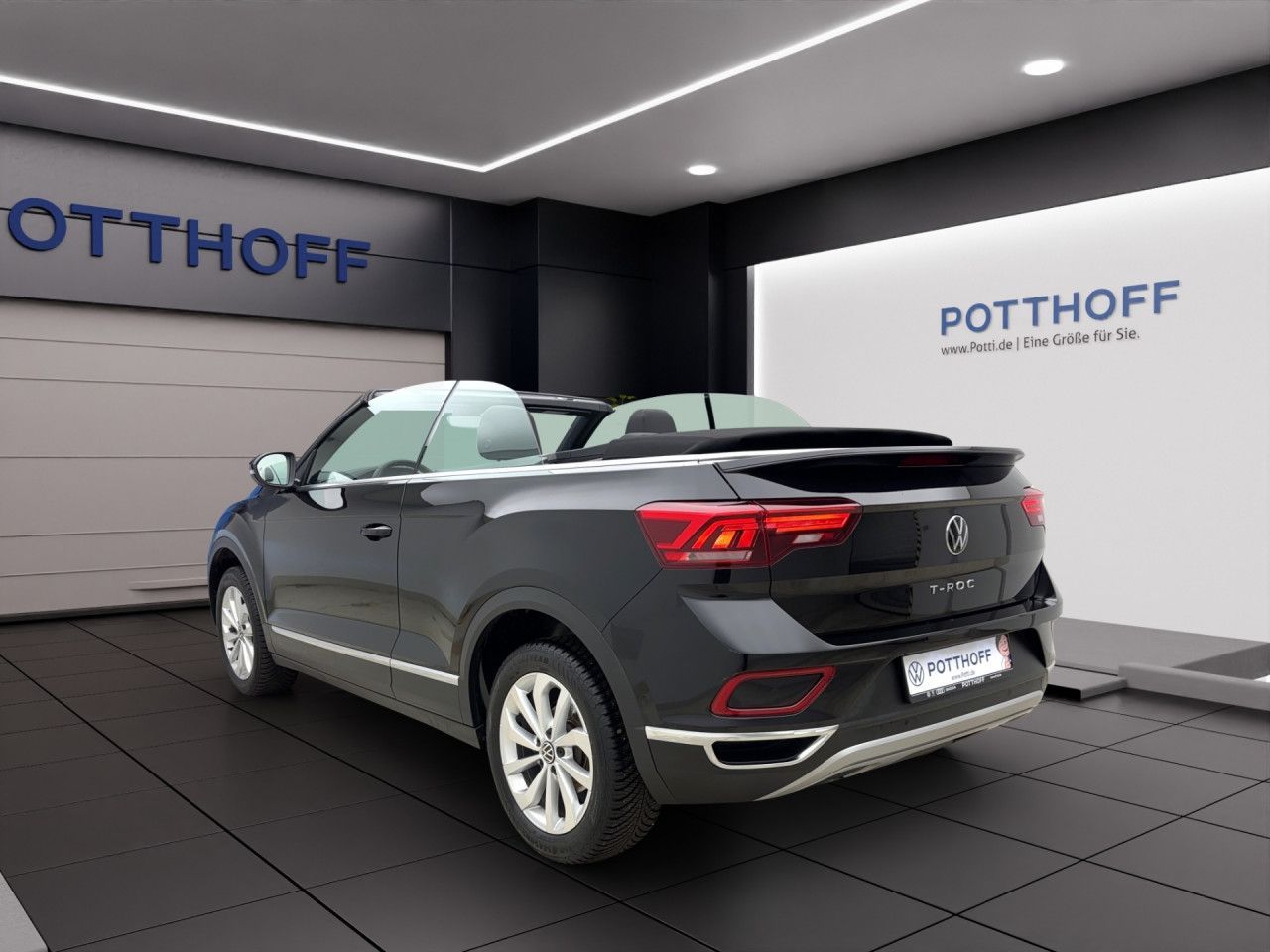 Volkswagen T-Roc Cabriolet 1.0 TSI StyleNavi LED Sitzhzg RearView