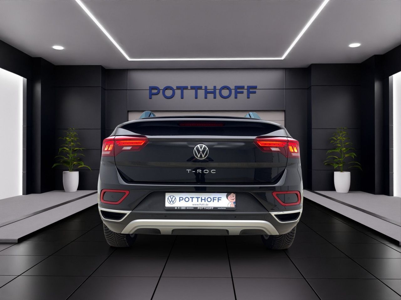 Volkswagen T-Roc Cabriolet 1.0 TSI StyleNavi LED Sitzhzg RearView
