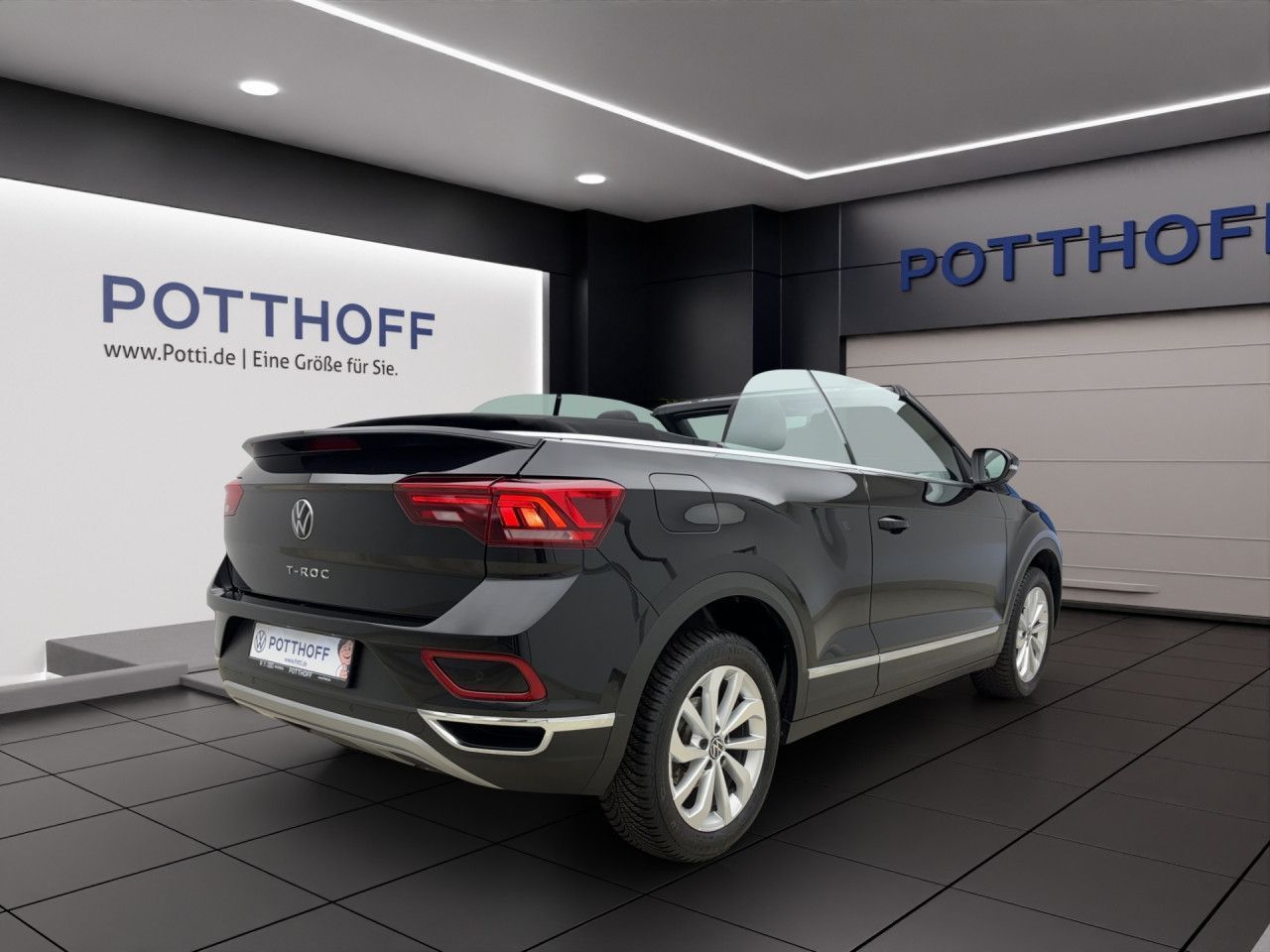Volkswagen T-Roc Cabriolet 1.0 TSI StyleNavi LED Sitzhzg RearView