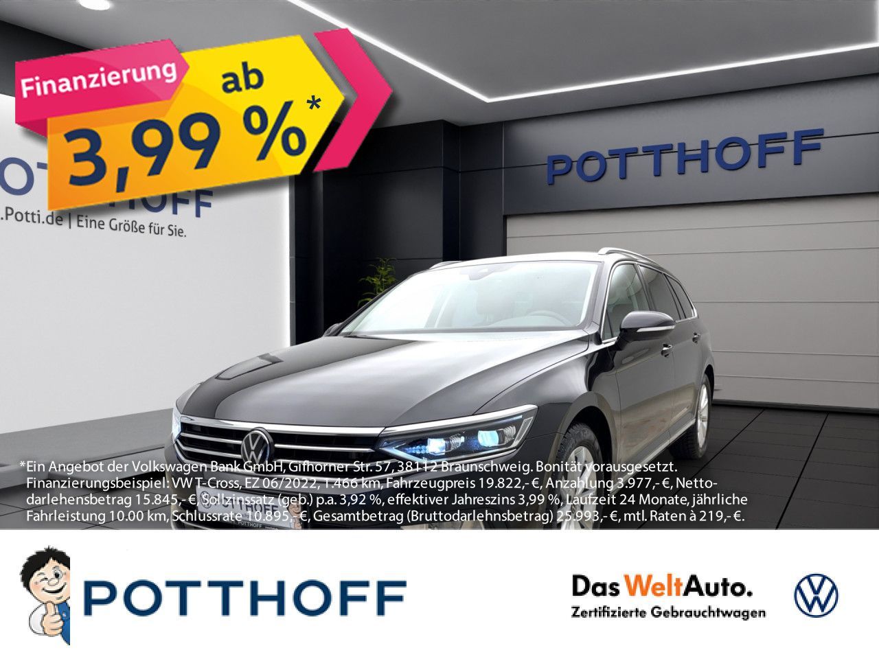 Volkswagen Passat Variant 2.0 TDI DSG Elegance Navi AHK IQ.Light ACC RearView