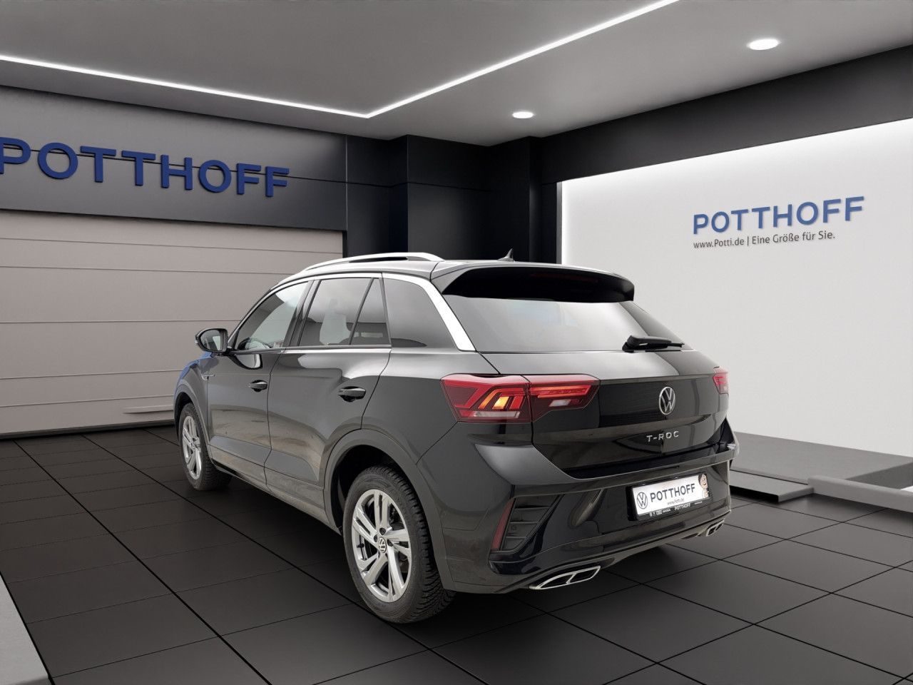 Volkswagen T-Roc 2.0 TDI DSG R-Line Navi AHK LED+ RearView