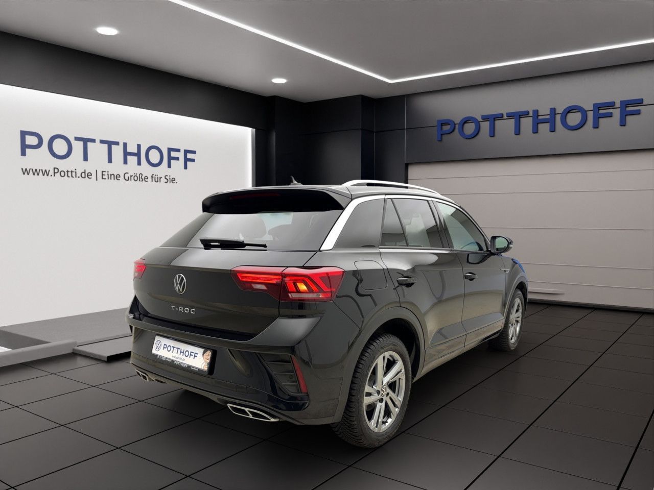 Volkswagen T-Roc 2.0 TDI DSG R-Line Navi AHK LED+ RearView