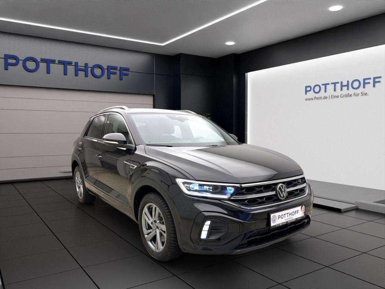 Volkswagen T-Roc 2.0 TDI DSG R-Line Navi AHK LED+ RearView
