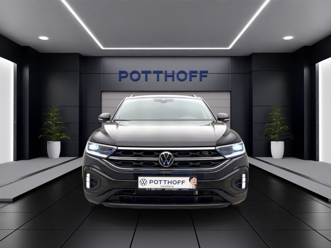 Volkswagen T-Roc 2.0 TDI DSG R-Line Navi AHK LED+ RearView
