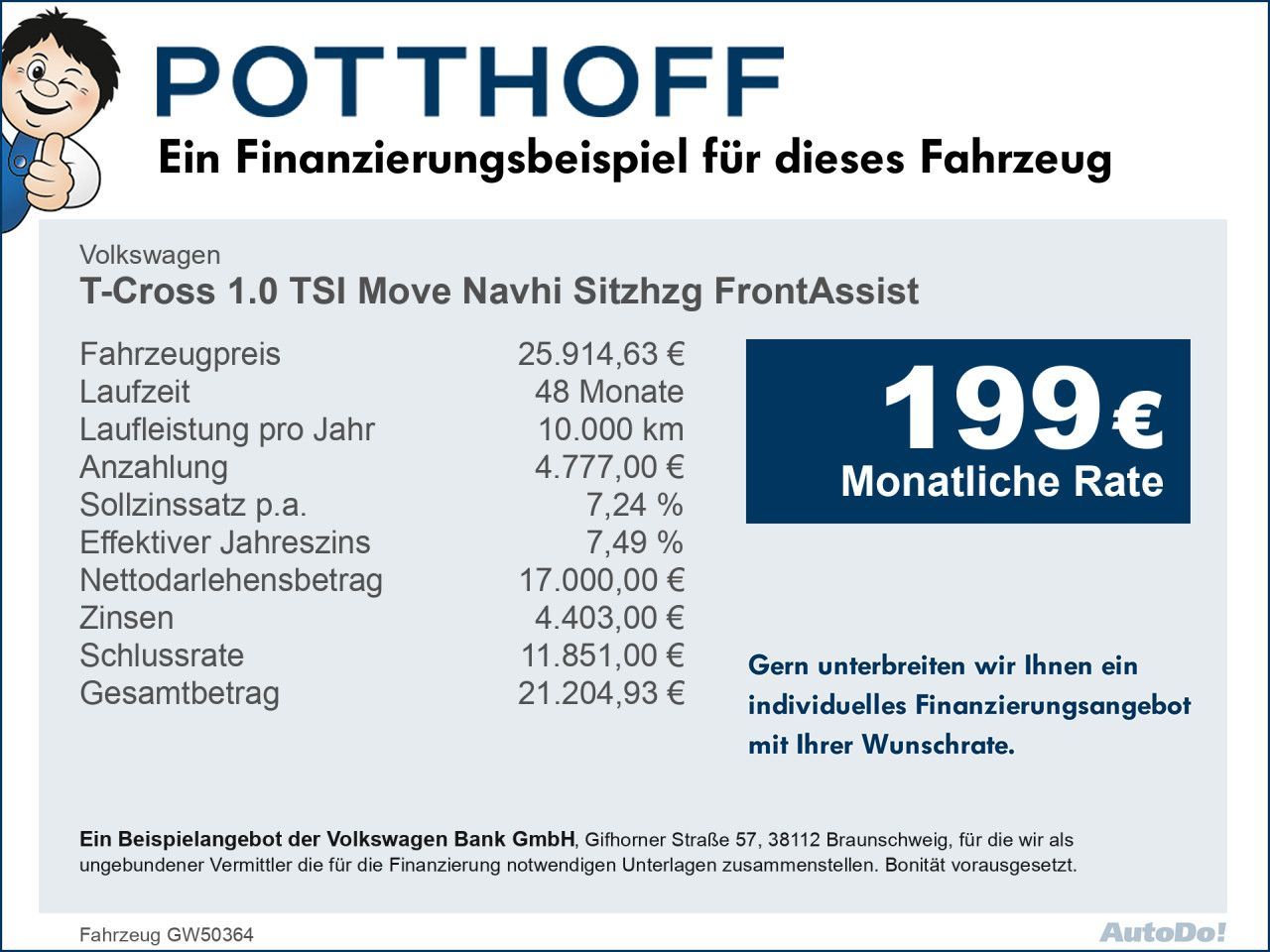 Volkswagen T-Cross 1.0 TSI MoveNavhi Sitzhzg FrontAssist