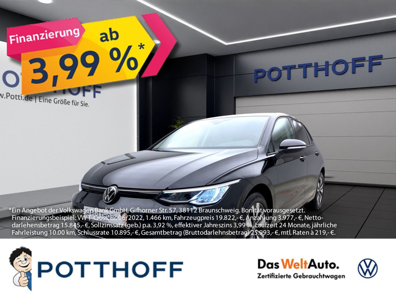 Volkswagen Golf 8 2.0 TDI DSG MoveNavi AHK ACC LED RearView