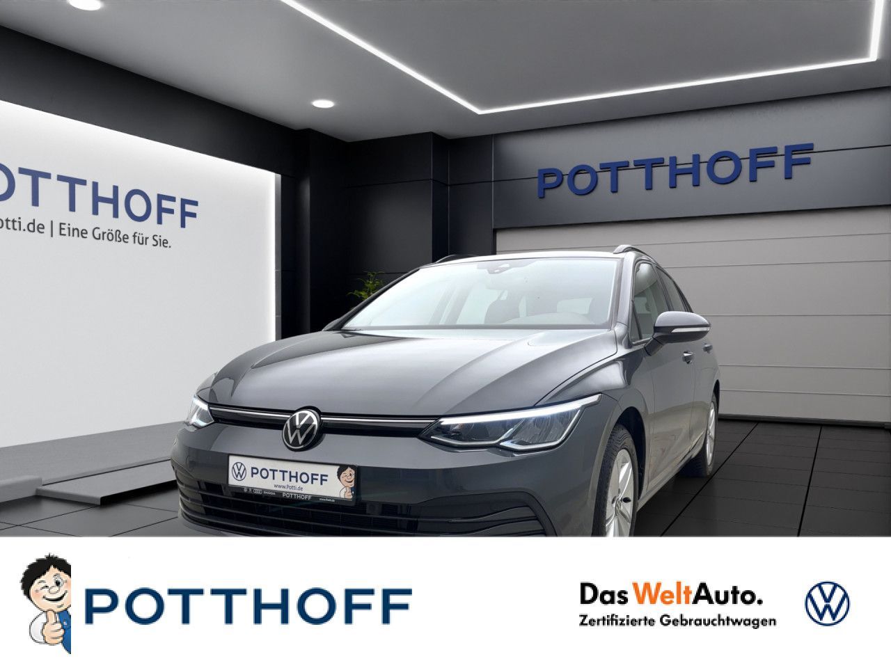 Volkswagen Golf Variant 8 1.5 eTSI DSG LifeNavi AHK LED Sitzhzg