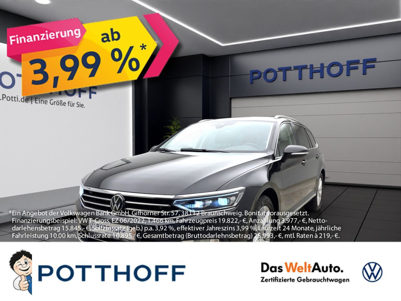 Volkswagen Passat Variant 2.0 TDI DSG Elegance Navi AHK ACC IQ.Light RearView