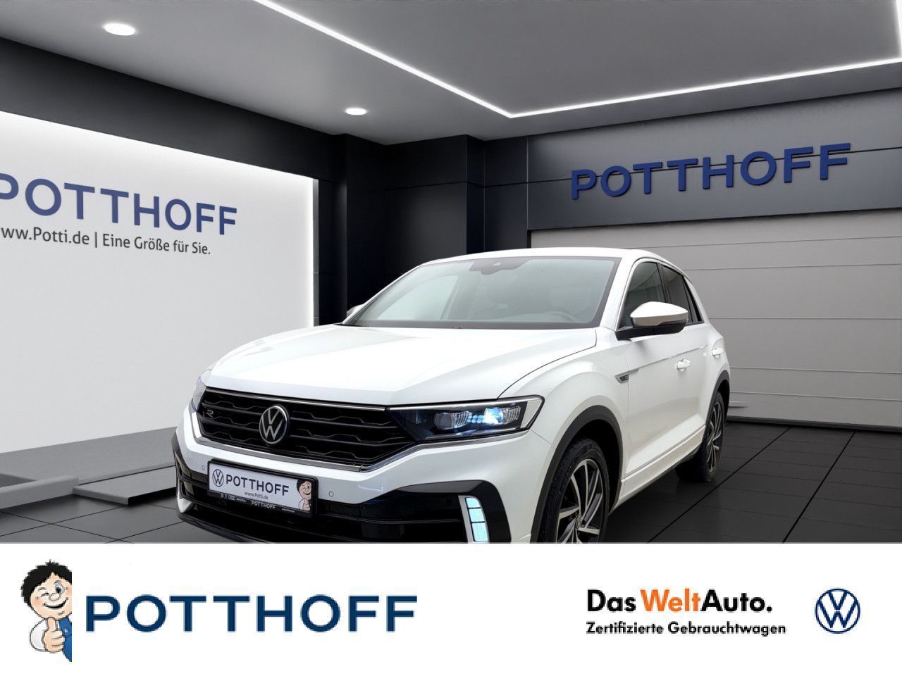 Volkswagen T-Roc 2.0 TSI DSG R 4Motion PDC LED Navi Sitzhzg LaneAssist