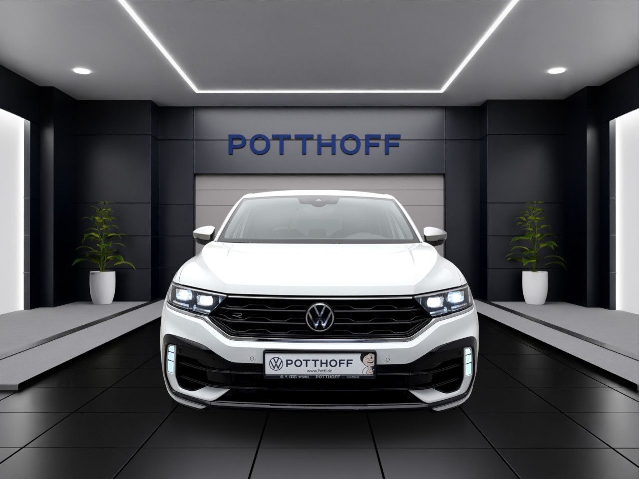 Volkswagen T-Roc 2.0 TSI DSG R 4Motion PDC LED Navi Sitzhzg LaneAssist