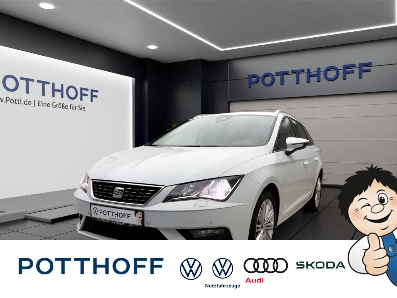 Seat Leon Sportstourer 1.5 TSI DSG XcellenceNavi Sitzhzg FrontAssist