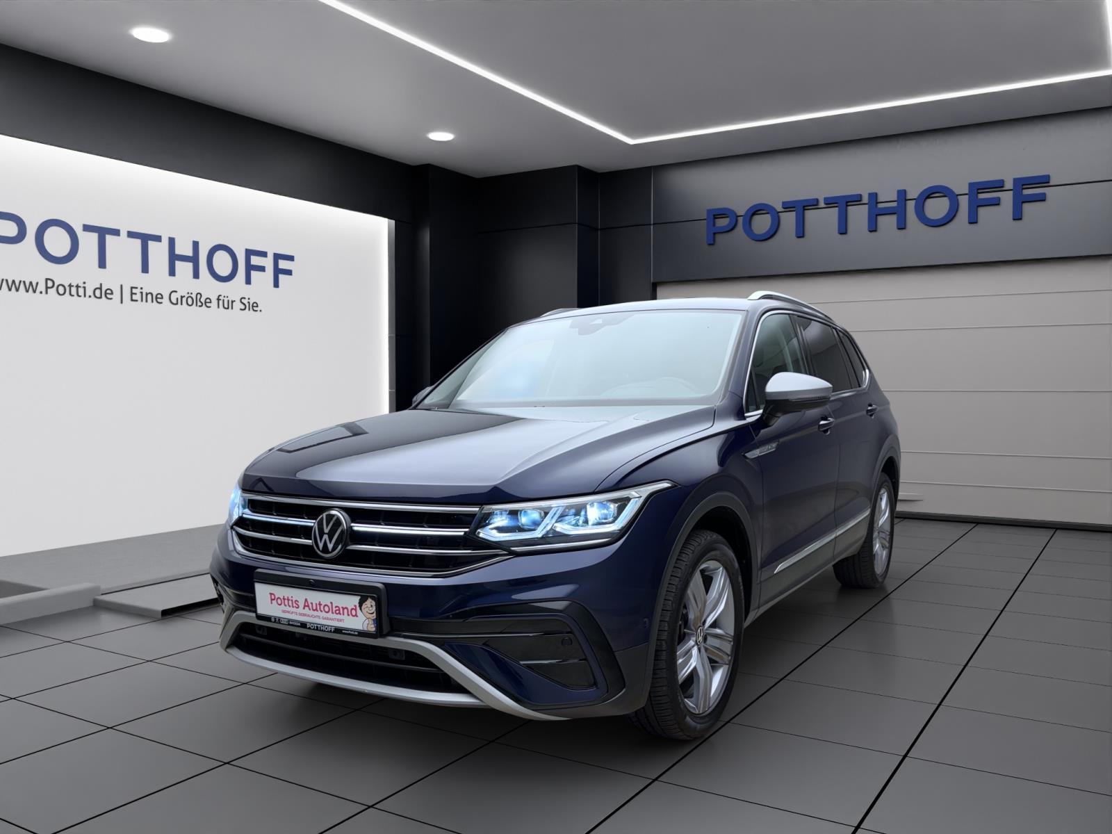Volkswagen Tiguan Allspace 2.0 TDI DSG Elegance 4Motion 7-Sitzer AHK ACC ParkAssist IQ.Light Navi