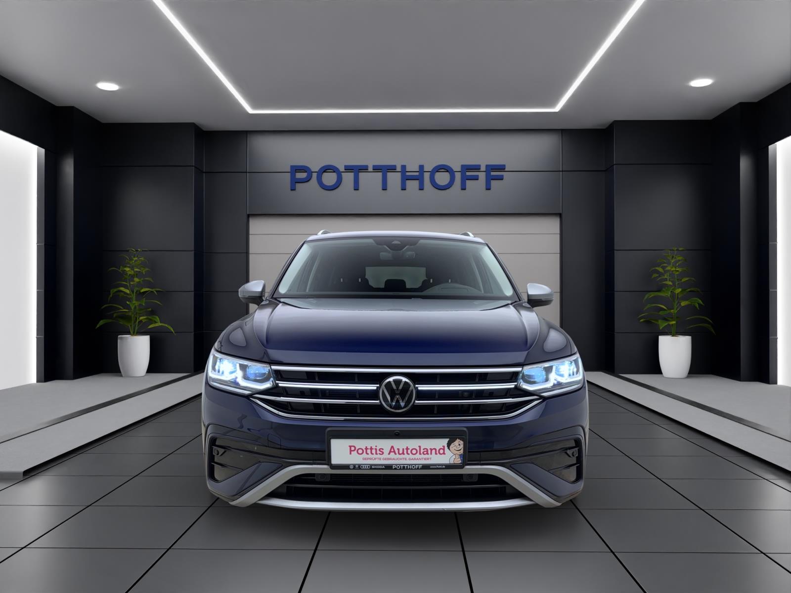 Volkswagen Tiguan Allspace 2.0 TDI DSG Elegance 4Motion 7-Sitzer AHK ACC ParkAssist IQ.Light Navi