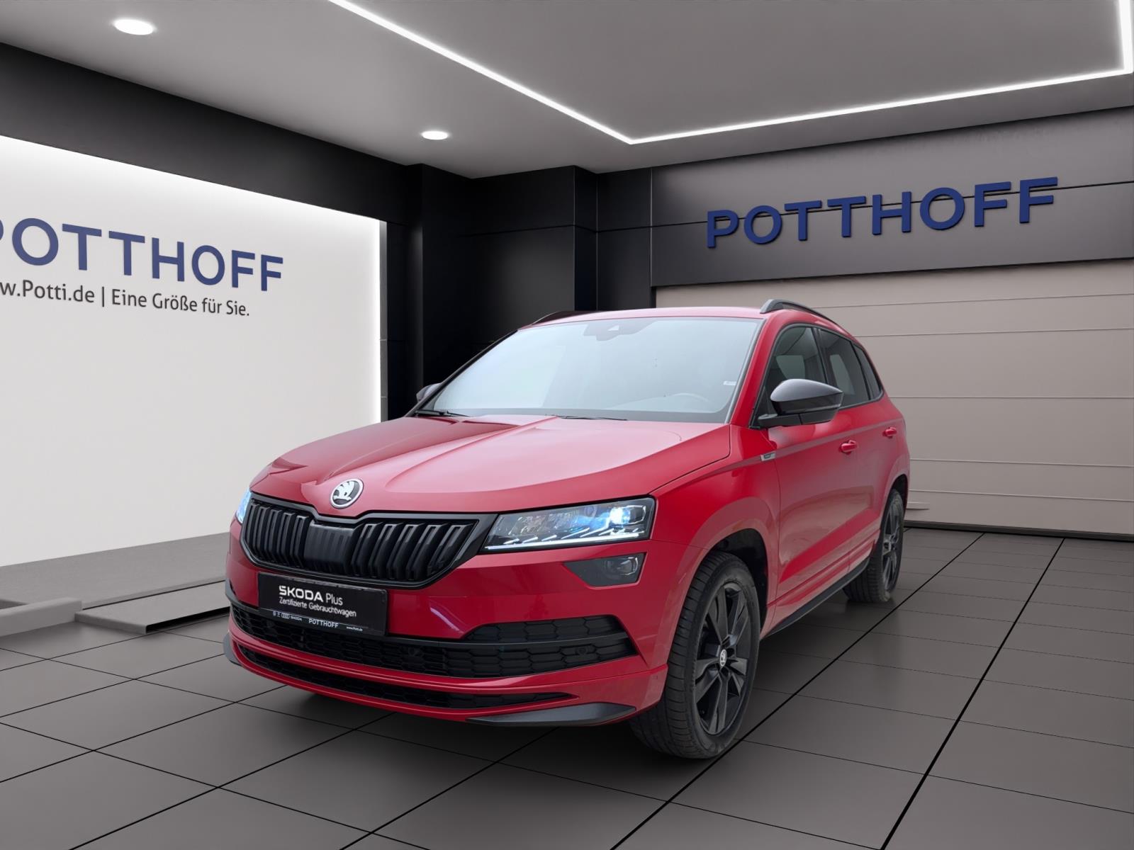 Skoda Karoq 2.0 TDI DSG Sportline 4x4 Standhzg Navi LED ACC Sitzhzg