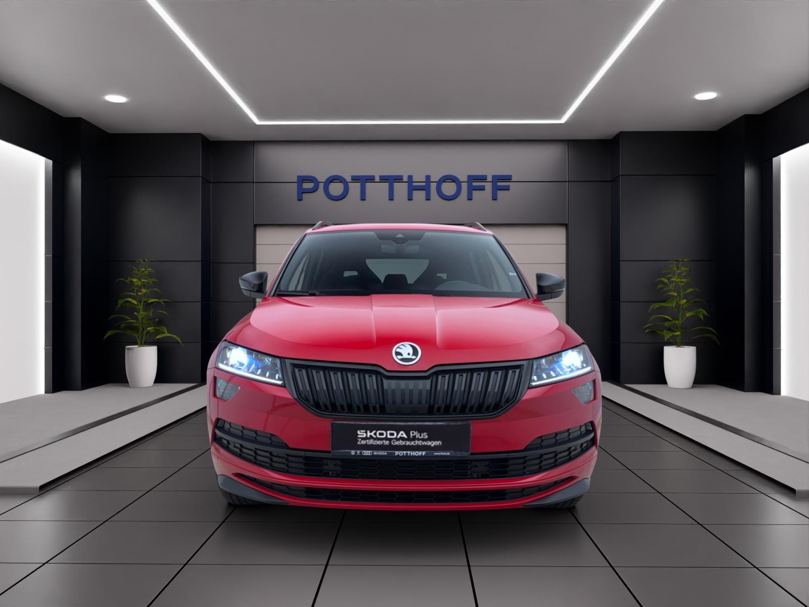 Skoda Karoq 2.0 TDI DSG Sportline 4x4 Standhzg Navi LED ACC Sitzhzg