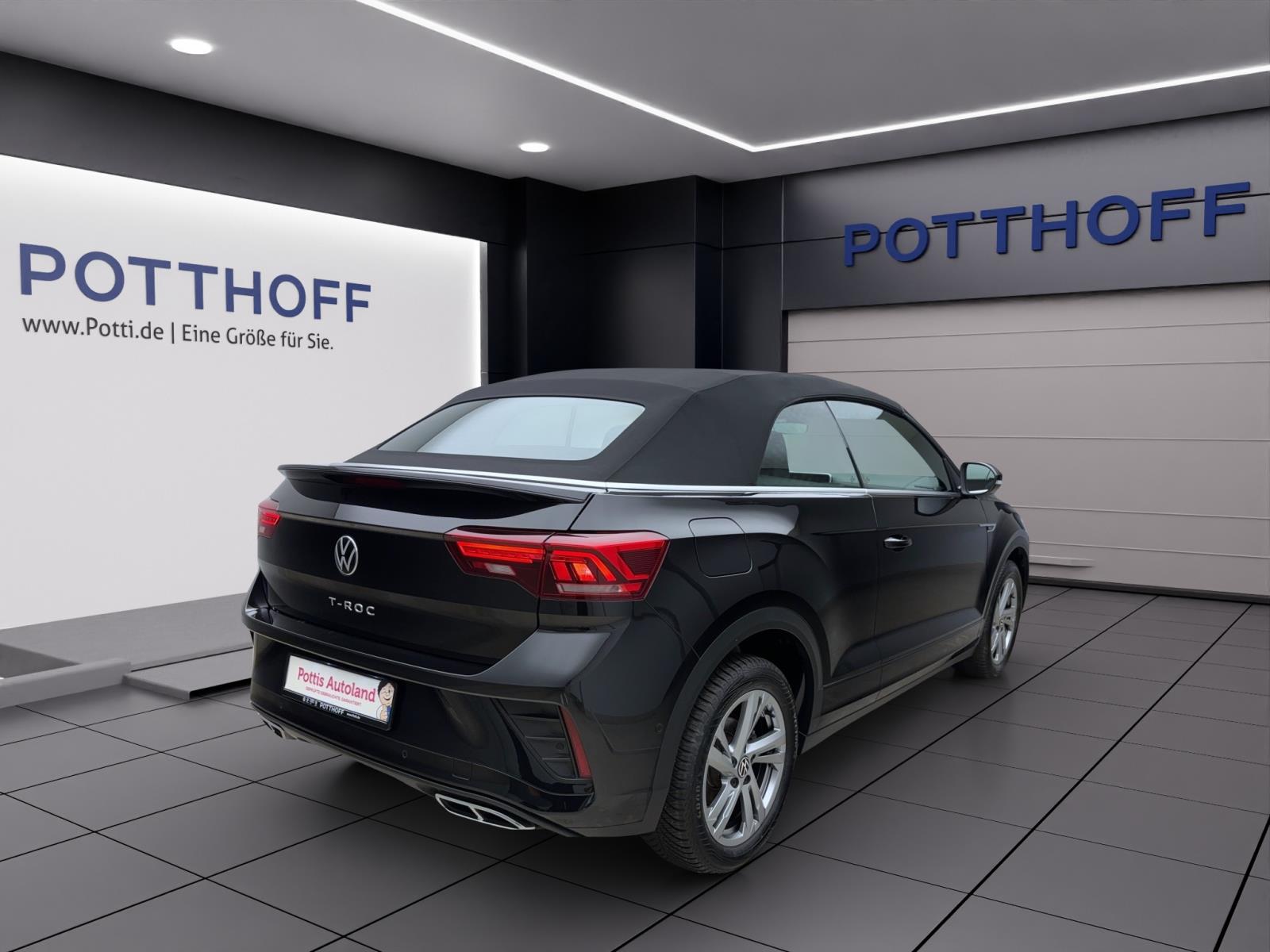 Volkswagen T-Roc Cabriolet 1.5 TSI DSG R-LineIQ.Drive AHK Navi LED+ SideAssist ACC
