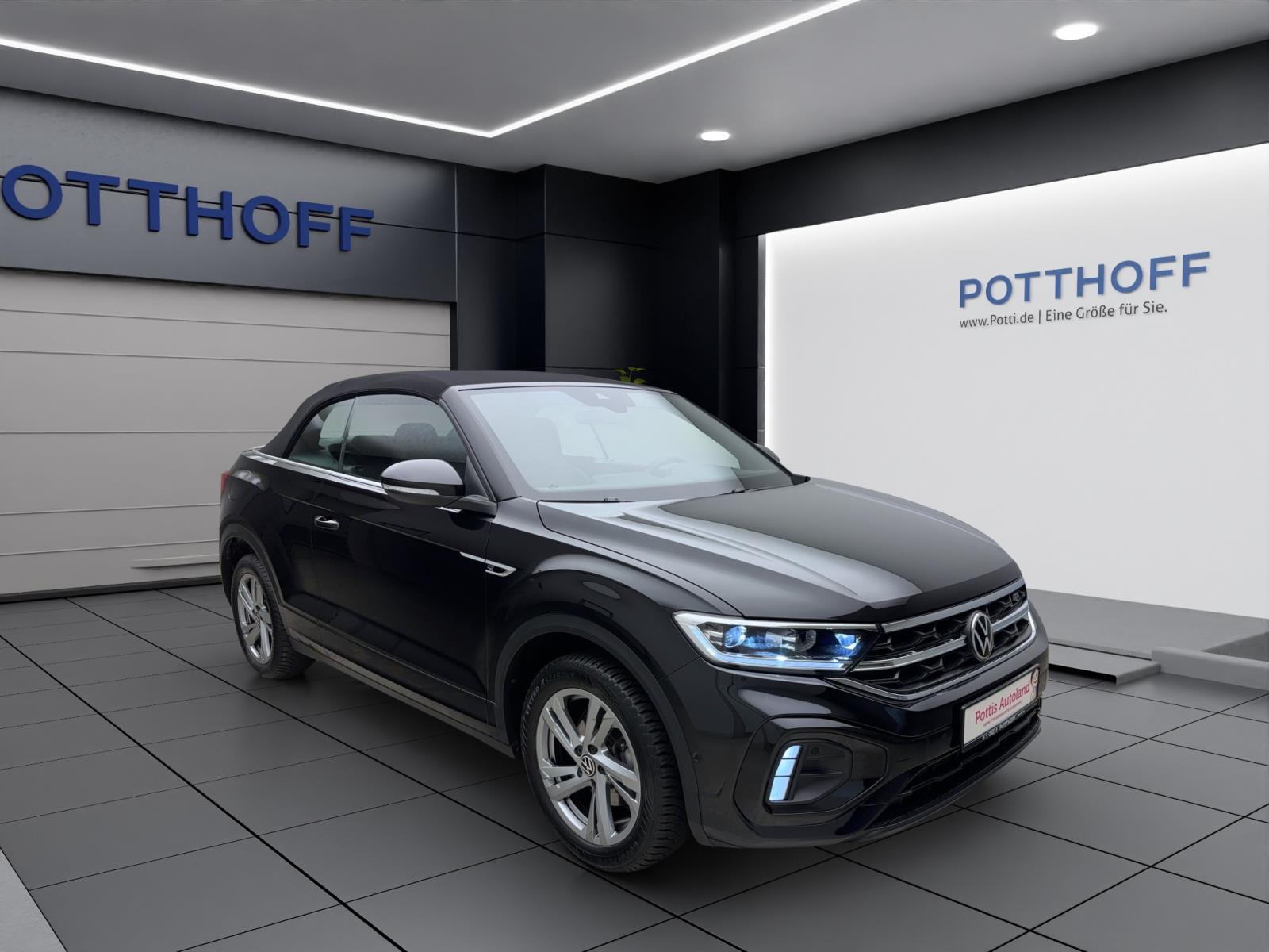 Volkswagen T-Roc Cabriolet 1.5 TSI DSG R-LineIQ.Drive AHK Navi LED+ SideAssist ACC