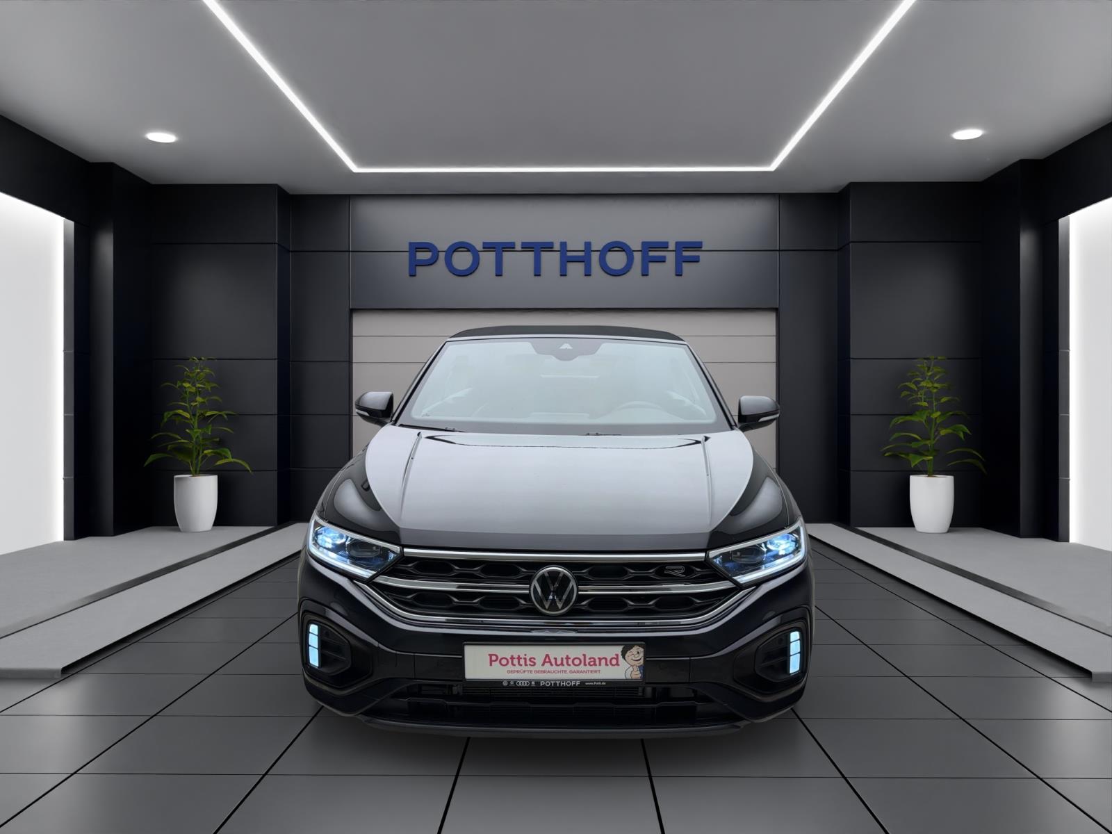 Volkswagen T-Roc Cabriolet 1.5 TSI DSG R-LineIQ.Drive AHK Navi LED+ SideAssist ACC