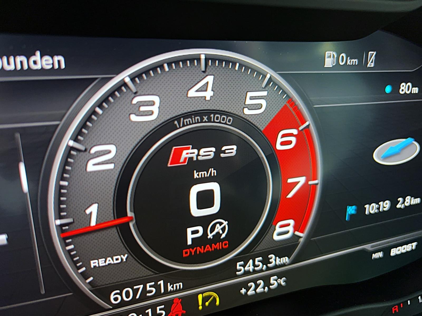 Audi RS3 Limousine Pano Leder Kamera LED Navi B&O 280km/h