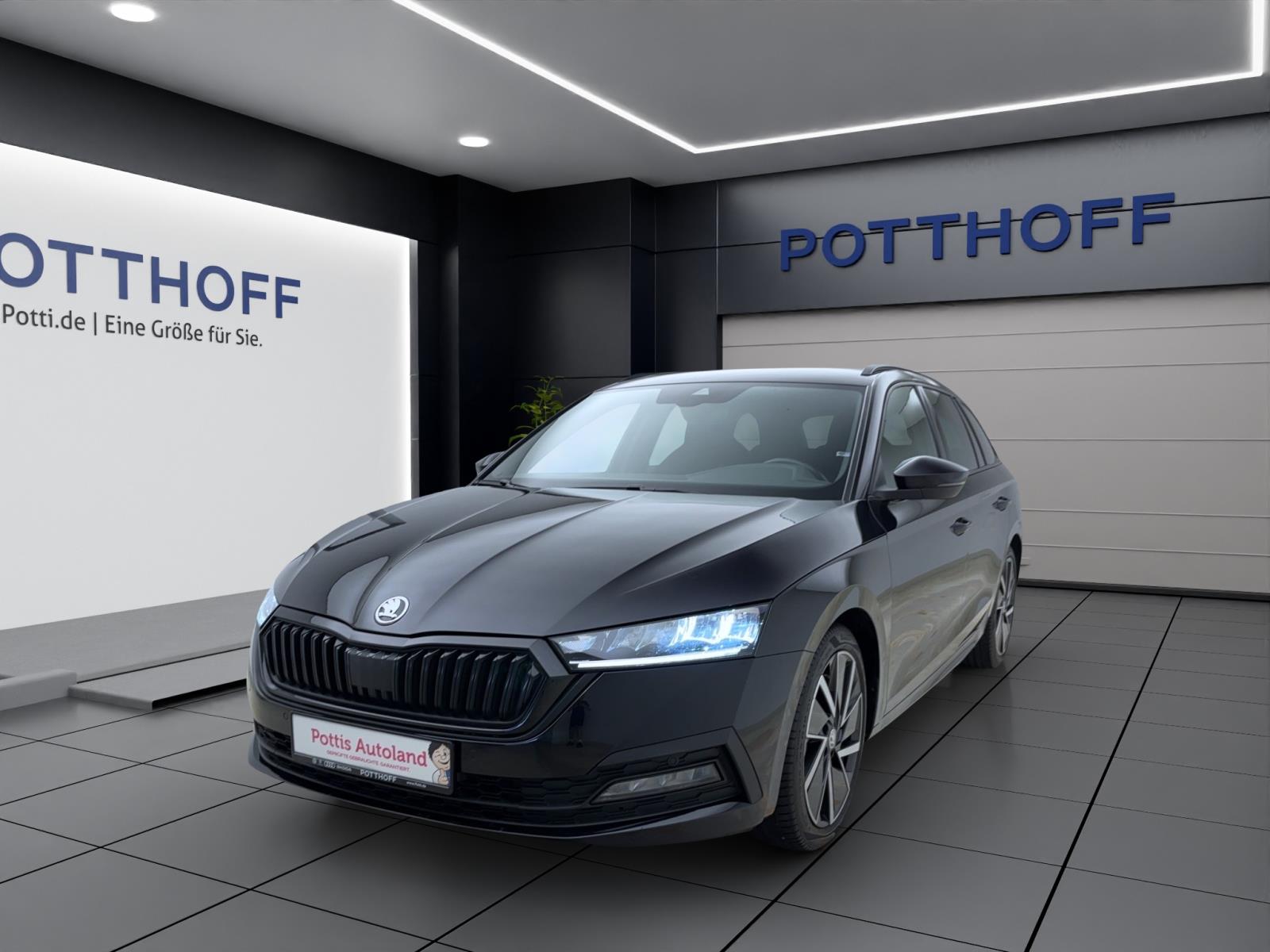 Skoda Octavia Combi 2.0 TDI DSG SportlineAHK LED Sitzhzg LaneAssist