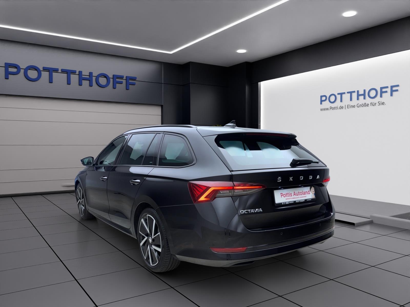 Skoda Octavia Combi 2.0 TDI DSG SportlineAHK LED Sitzhzg LaneAssist