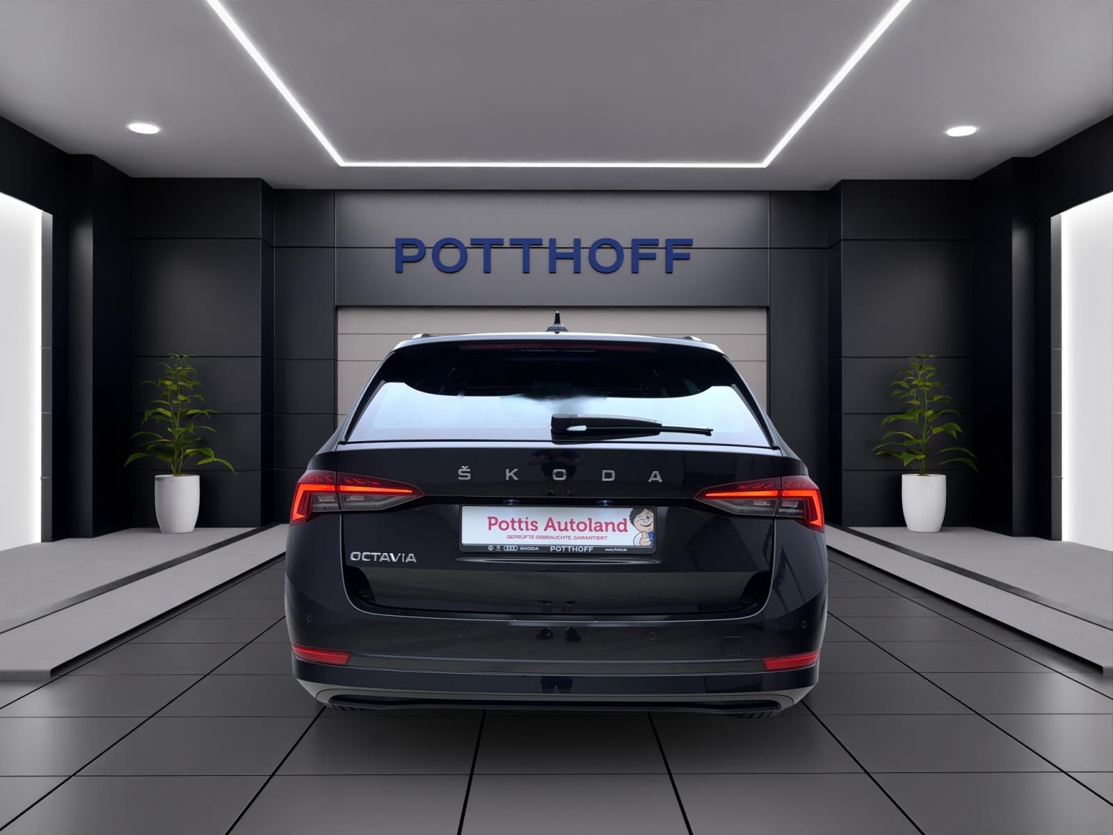 Skoda Octavia Combi 2.0 TDI DSG SportlineAHK LED Sitzhzg LaneAssist