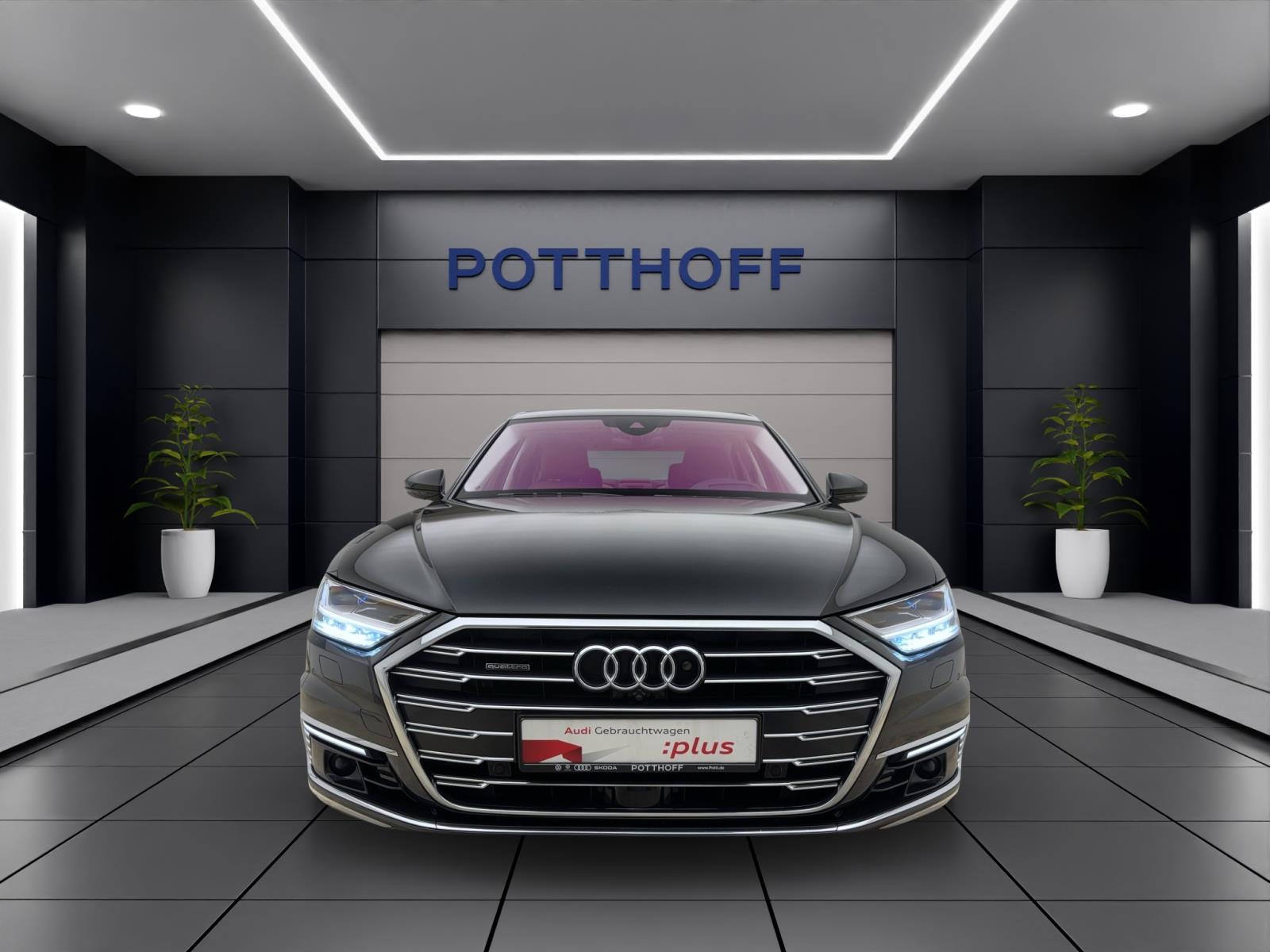 Audi A8 60 TFSIe Q LEDER ACC TOPVIEW MATRIX ALLRADLENKUNG