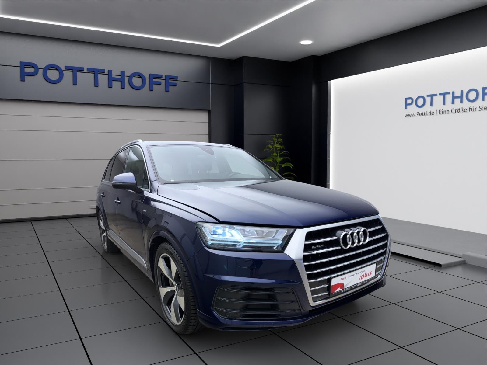 Audi Q7 50 TDI q S line 7-Sitzer Pano AHK PDC Kamera LED B&O