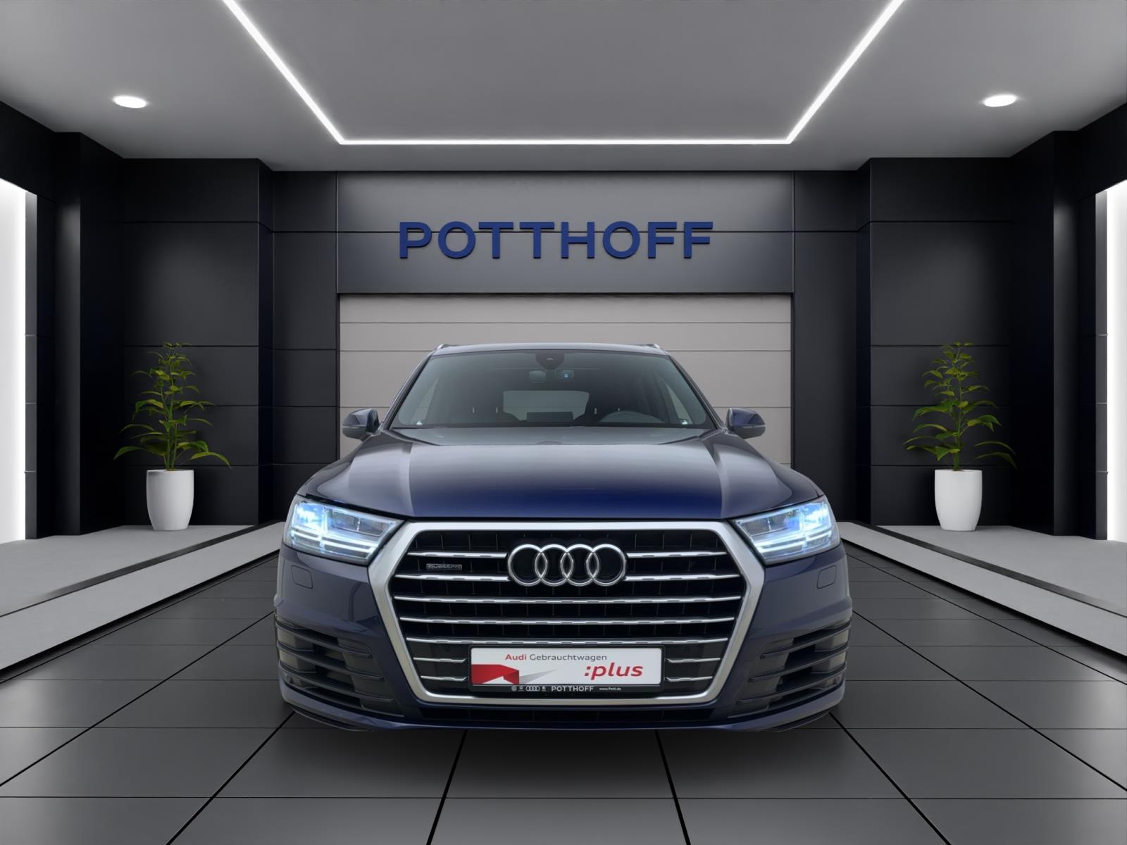 Audi Q7 50 TDI q S line 7-Sitzer Pano AHK PDC Kamera LED B&O