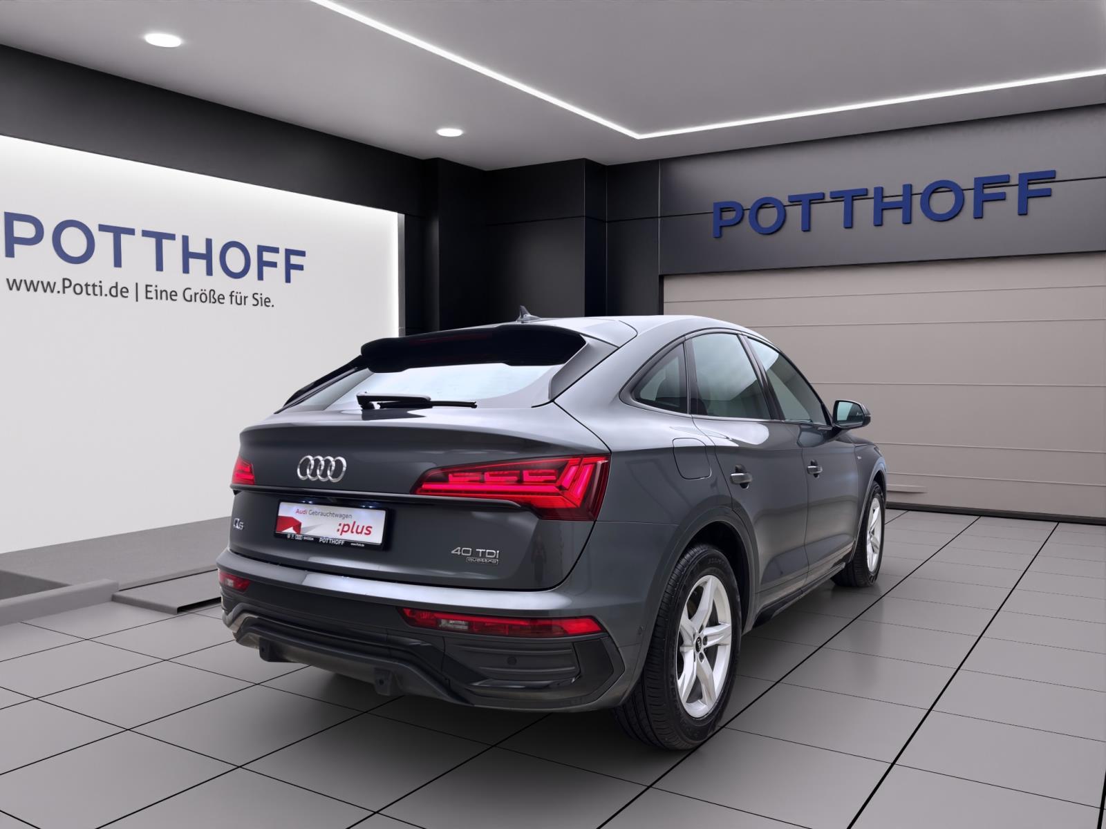 Audi Q5 Sportback 40 TDI Q S LINE STANDZHG AHK NAVI+ MATRIX B&O