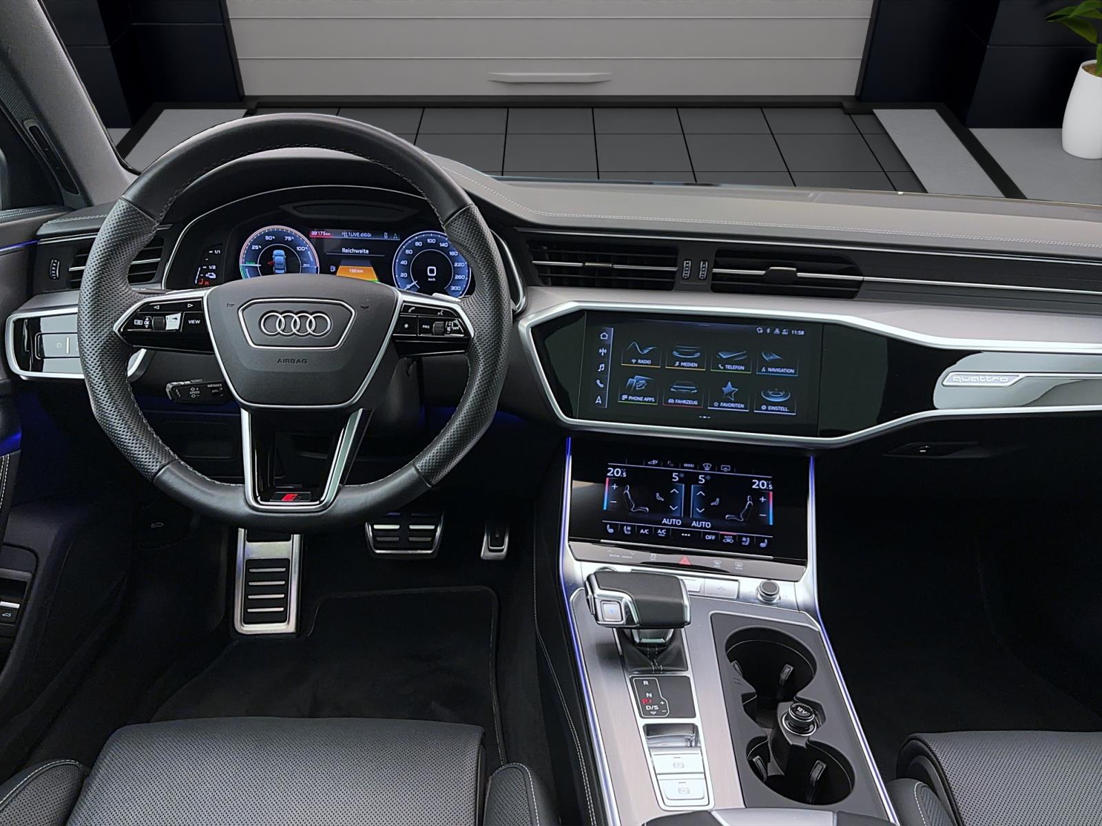 Audi A6 55 TFSIe q sportPano ACC TopView Matrix Navi B&O HUD