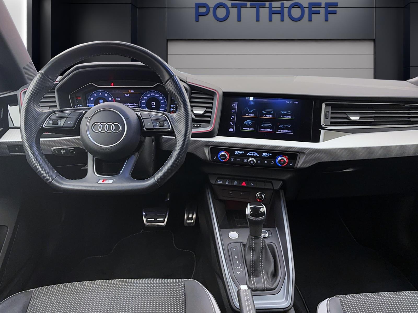 Audi A1 Sportback 30 TFSI edition one S line ACC PDC Sitzhzg Keyless 18Alu