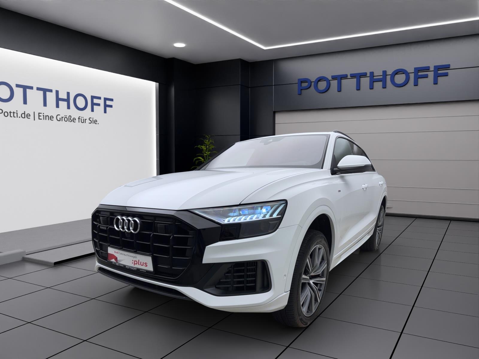 Audi Q8 55 TFSIe q S Line Black AHK ACC ParkAssist 360° Matrix Navi Luft