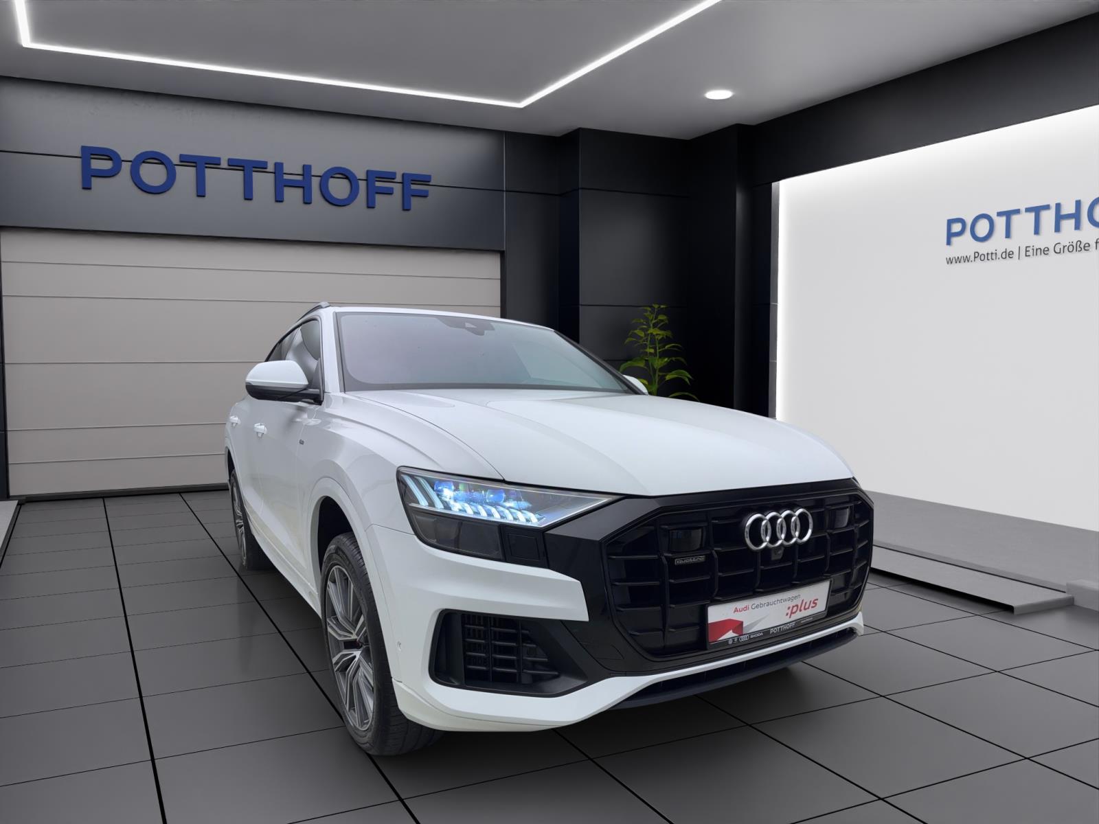 Audi Q8 55 TFSIe q S Line Black AHK ACC ParkAssist 360° Matrix Navi Luft