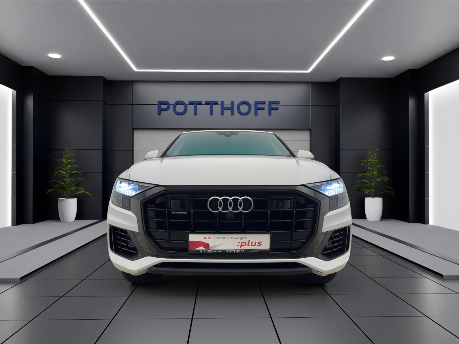 Audi Q8 55 TFSIe q S Line Black AHK ACC ParkAssist 360° Matrix Navi Luft