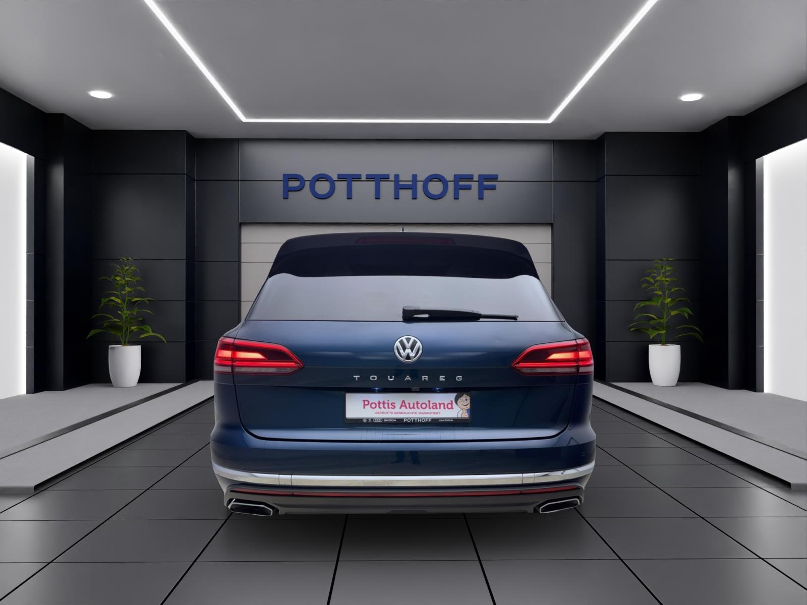 Volkswagen Touareg 3.0 TDI V6 Tiptronic 4Motion Standhzg Pano AHK Navi Luft RearView