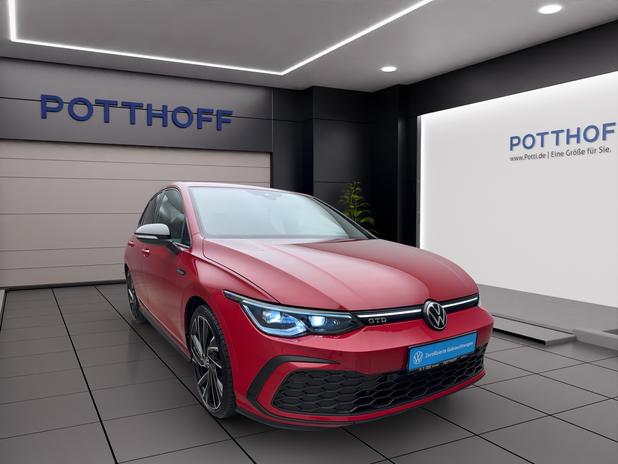 Volkswagen Golf 8 2.0 TDI DSG GTD BlackStyle Standhzg IQ.Light Navi RearView
