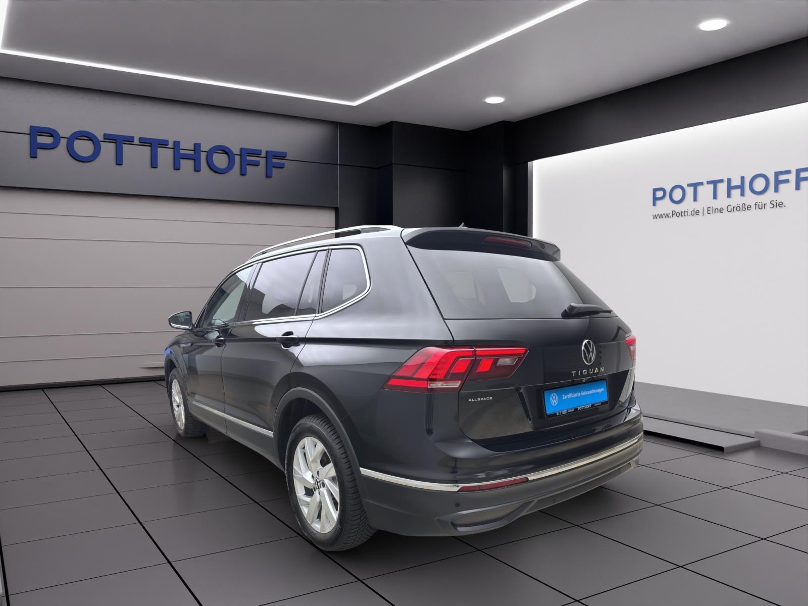 Volkswagen Tiguan Allspace 2.0 TDI DSG Life 7-Sitzer AHK Navi LED RearView ACC