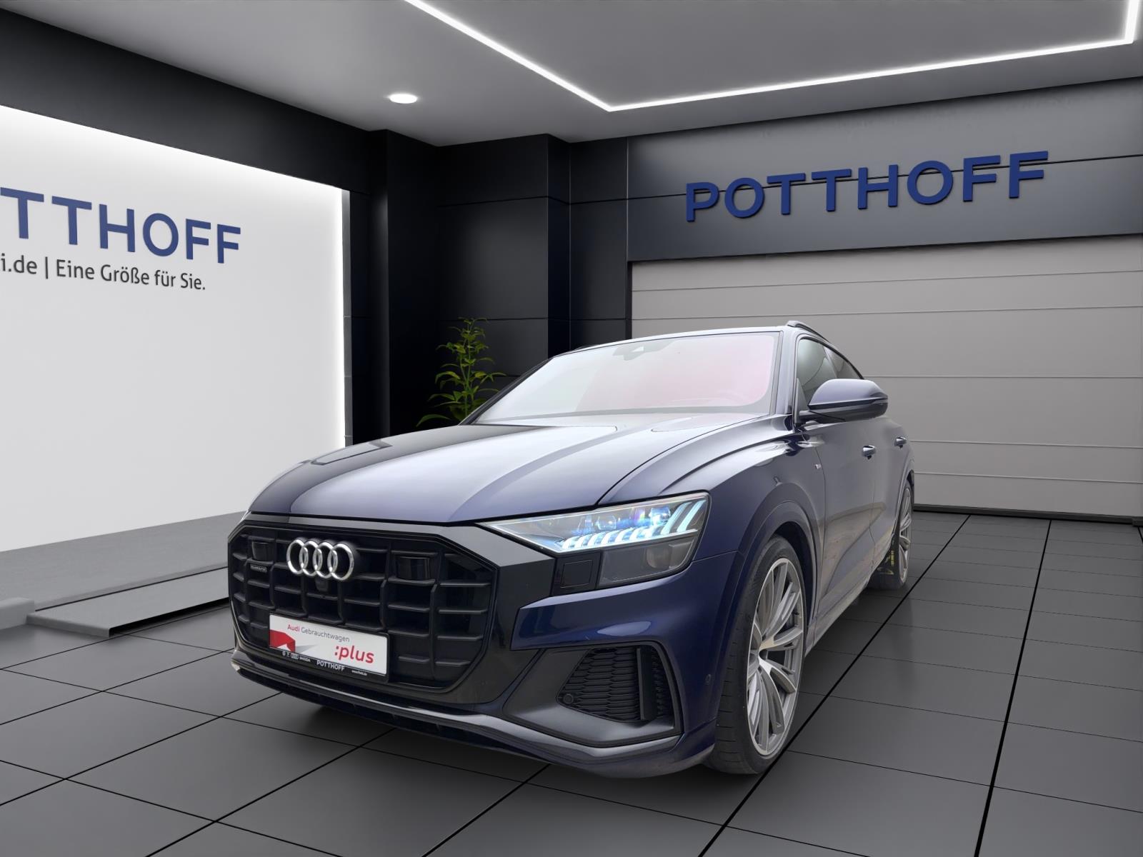 Audi Q8 50 TDI q S line Black ACC ParkAssist Matrix Navi B&O Luft HUD