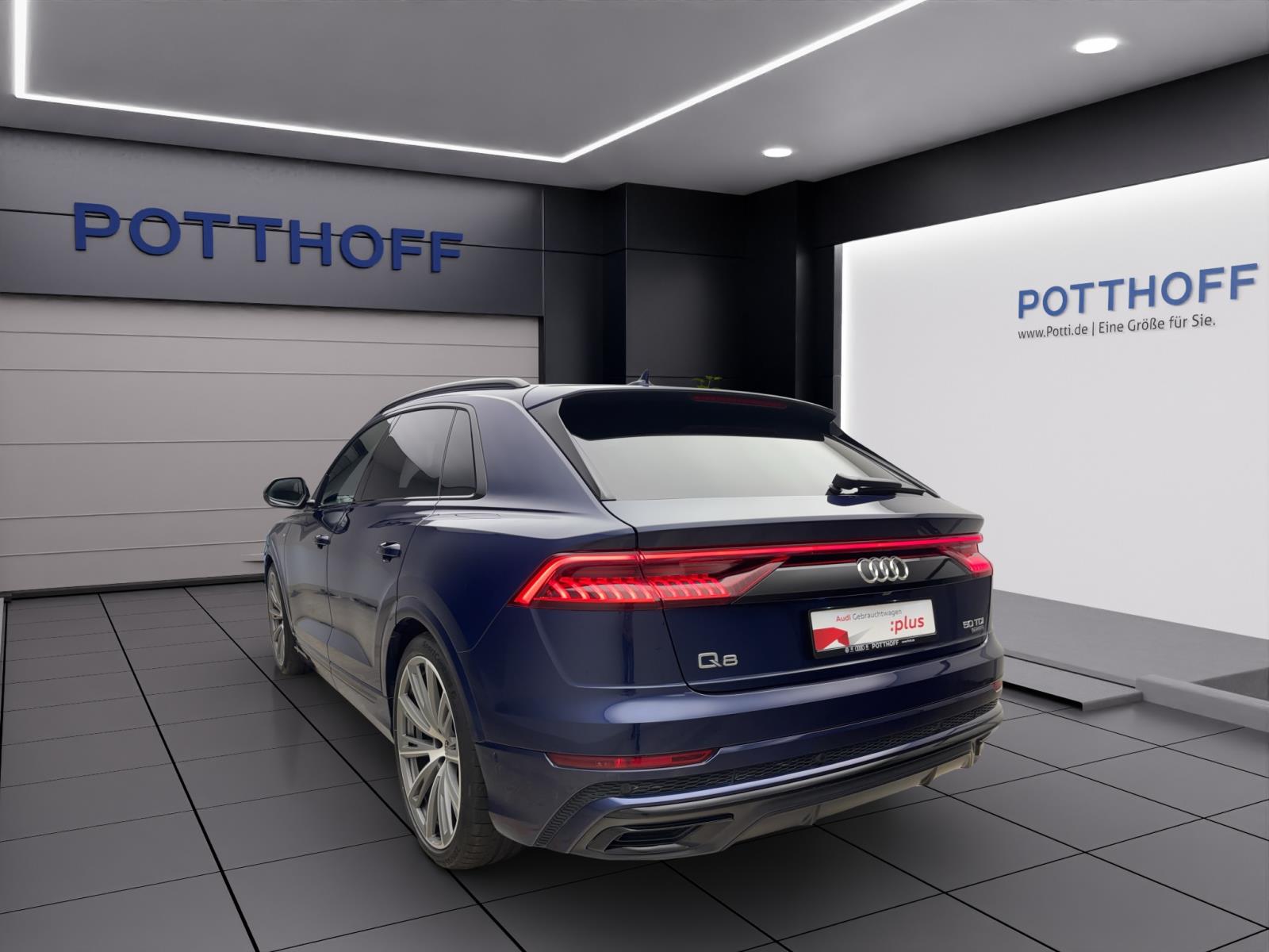Audi Q8 50 TDI q S line Black ACC ParkAssist Matrix Navi B&O Luft HUD