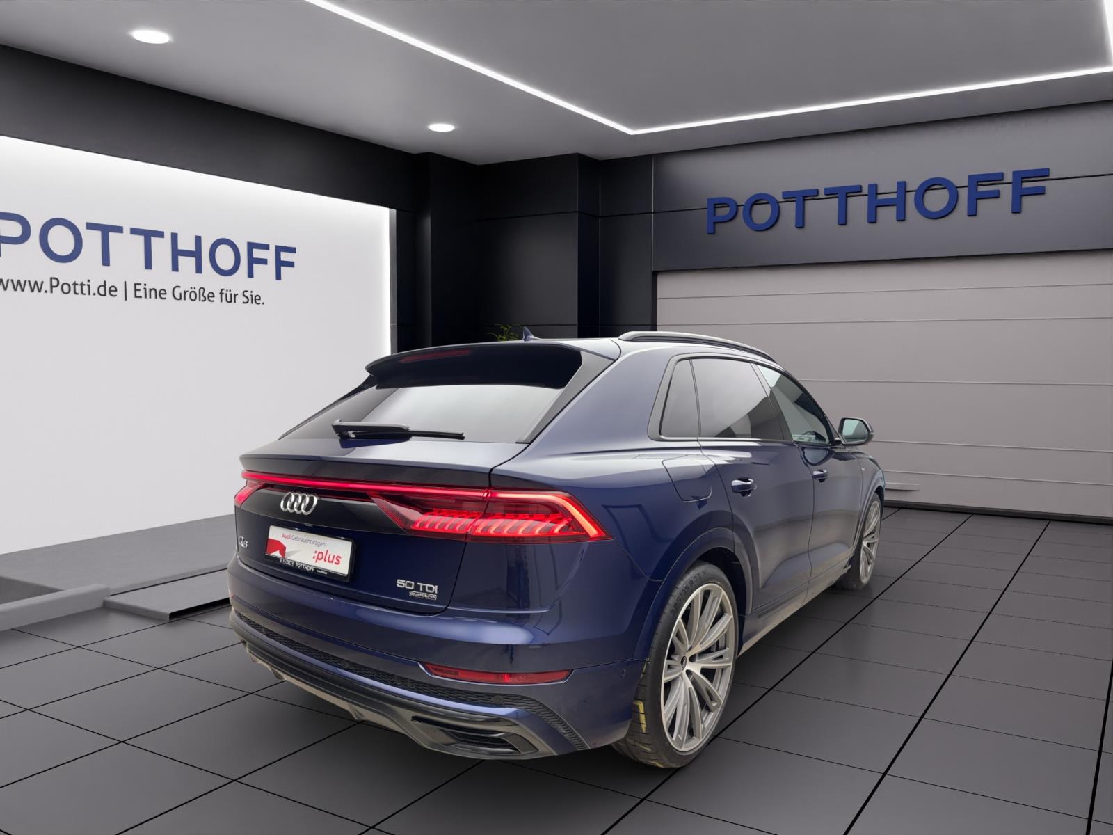 Audi Q8 50 TDI q S line Black ACC ParkAssist Matrix Navi B&O Luft HUD