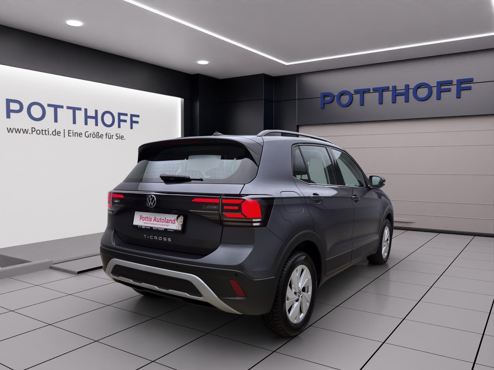 Bild 4: Volkswagen T-Cross 1.0 TSI LIFE SITZHZG LED KLIMA PDC