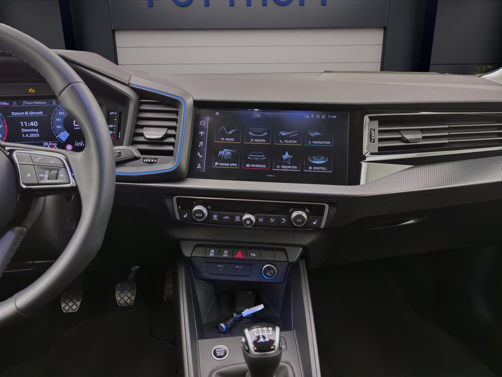 Audi A1 Sportback 25 TFSI PDC LED SITZHZG GRA KLIMA