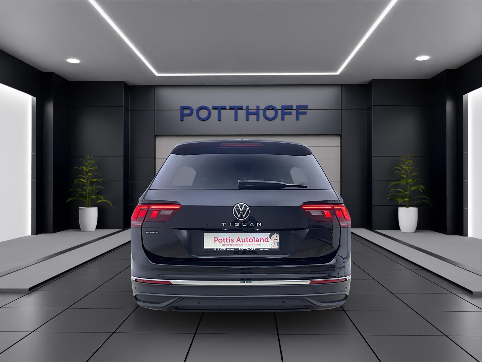 Volkswagen Tiguan Allspace 2.0 TDI DSG Life AHK ACC PDC Kamera LED Navi Winter