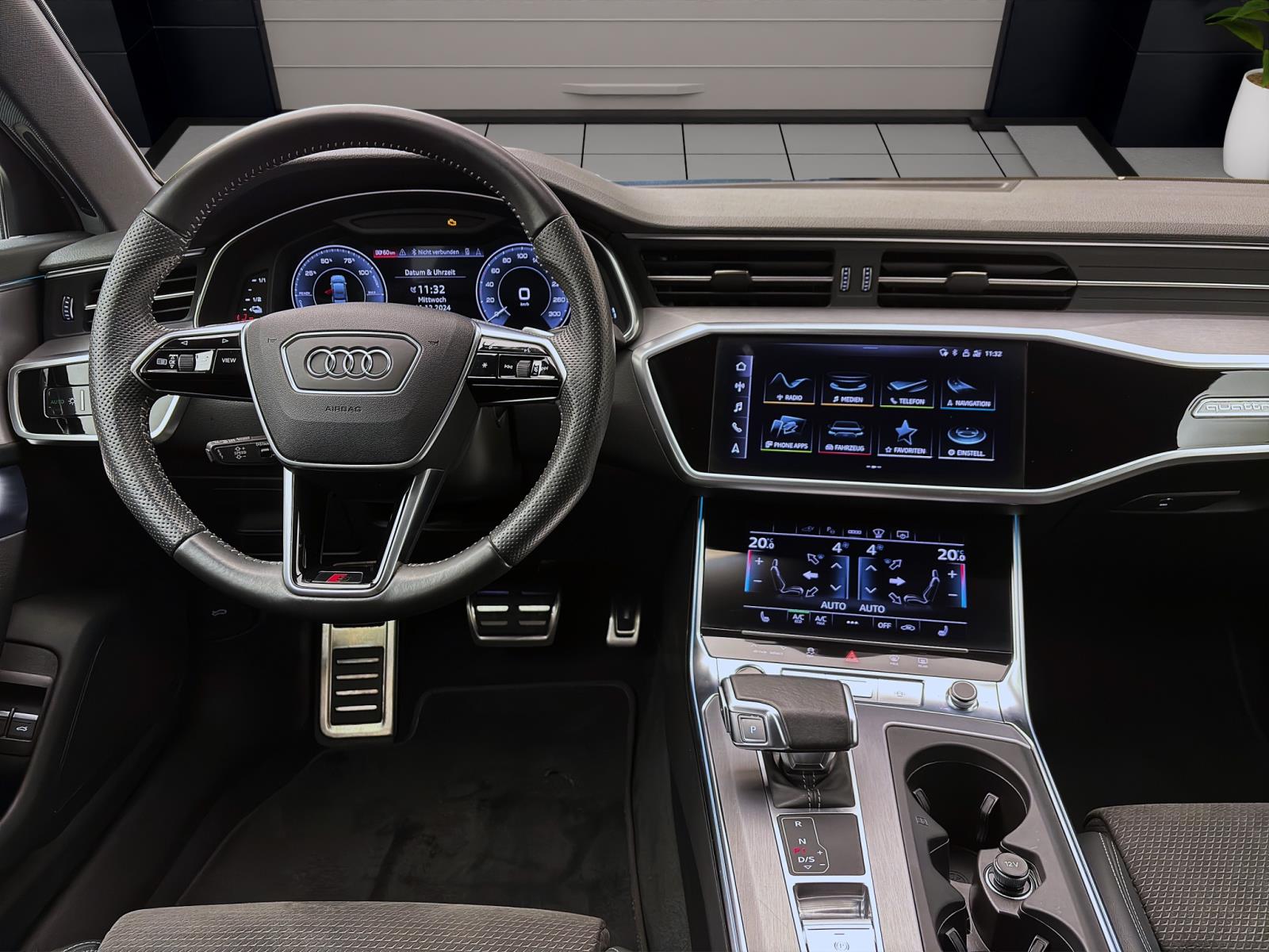 Audi A6 55 TFSIe q sport Pano ACC TopView Matrix Navi B&O HUD