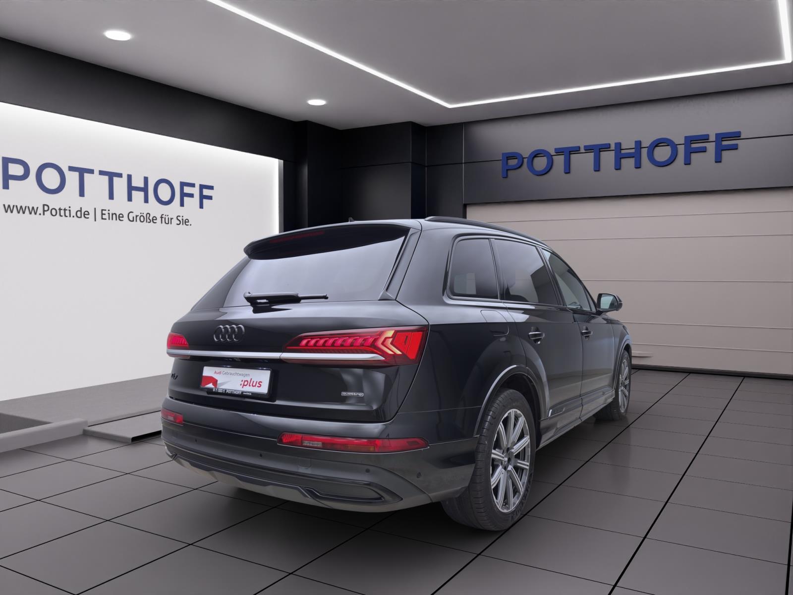 Audi Q7 55 TFSIe Q PANO ACC MATRIX NAVI+ HuD TOPVIEW