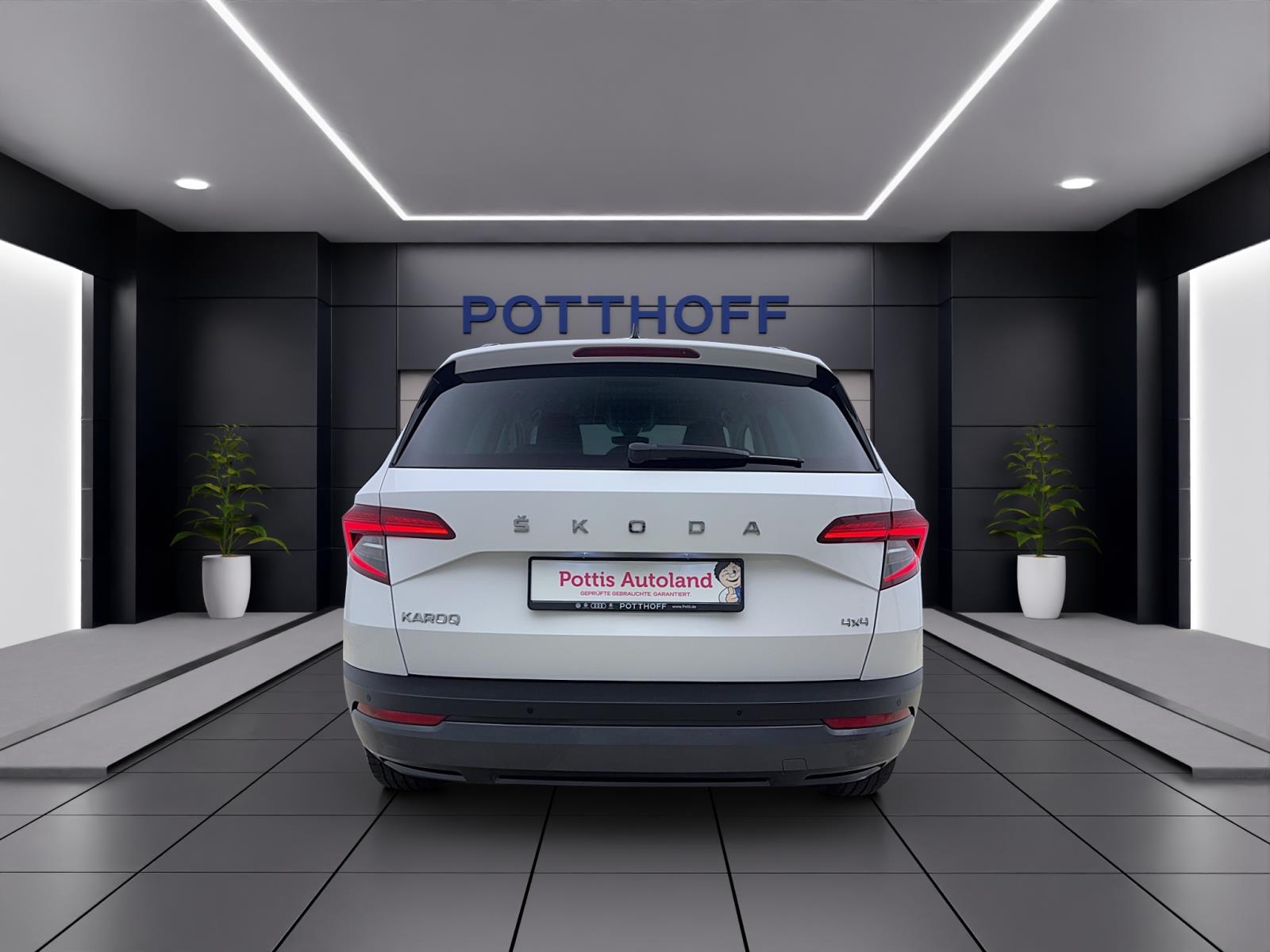 Skoda Karoq 2.0 TDI DSG Style 4x4 AHK PDC LED Navi AppConnect Sitzhzg
