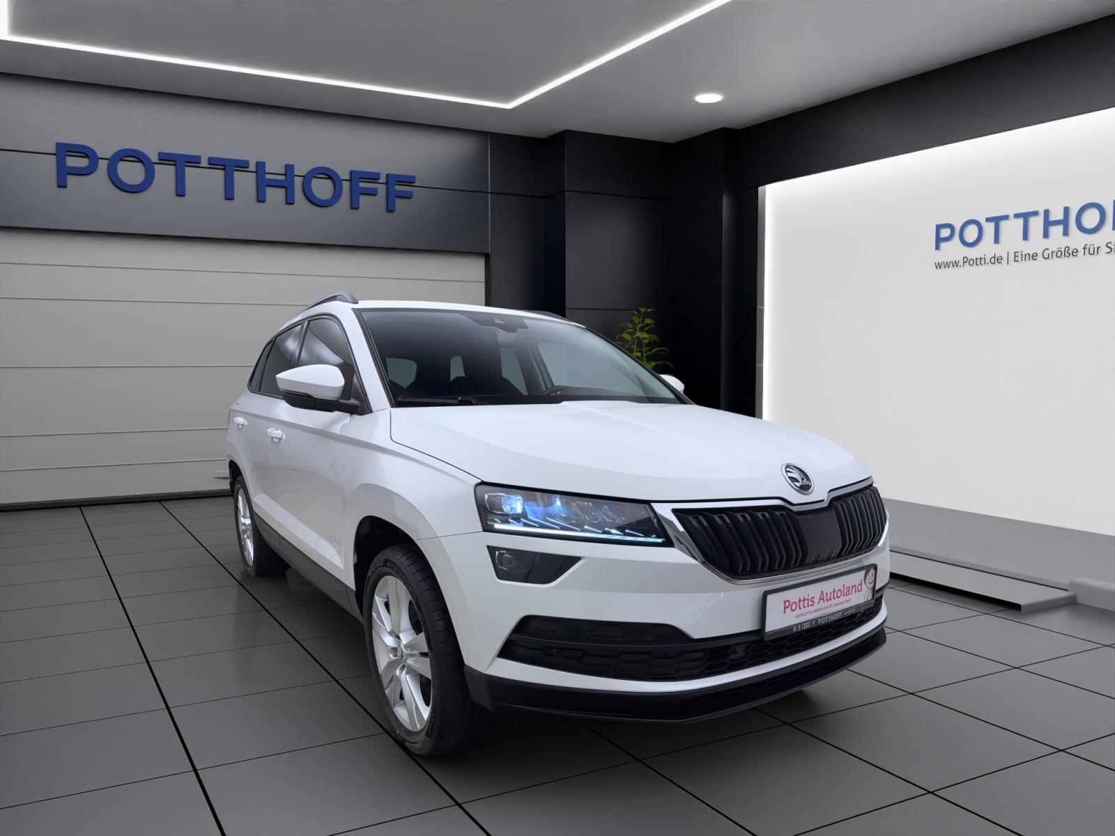 Skoda Karoq 2.0 TDI DSG Style 4x4 AHK PDC LED Navi AppConnect Sitzhzg