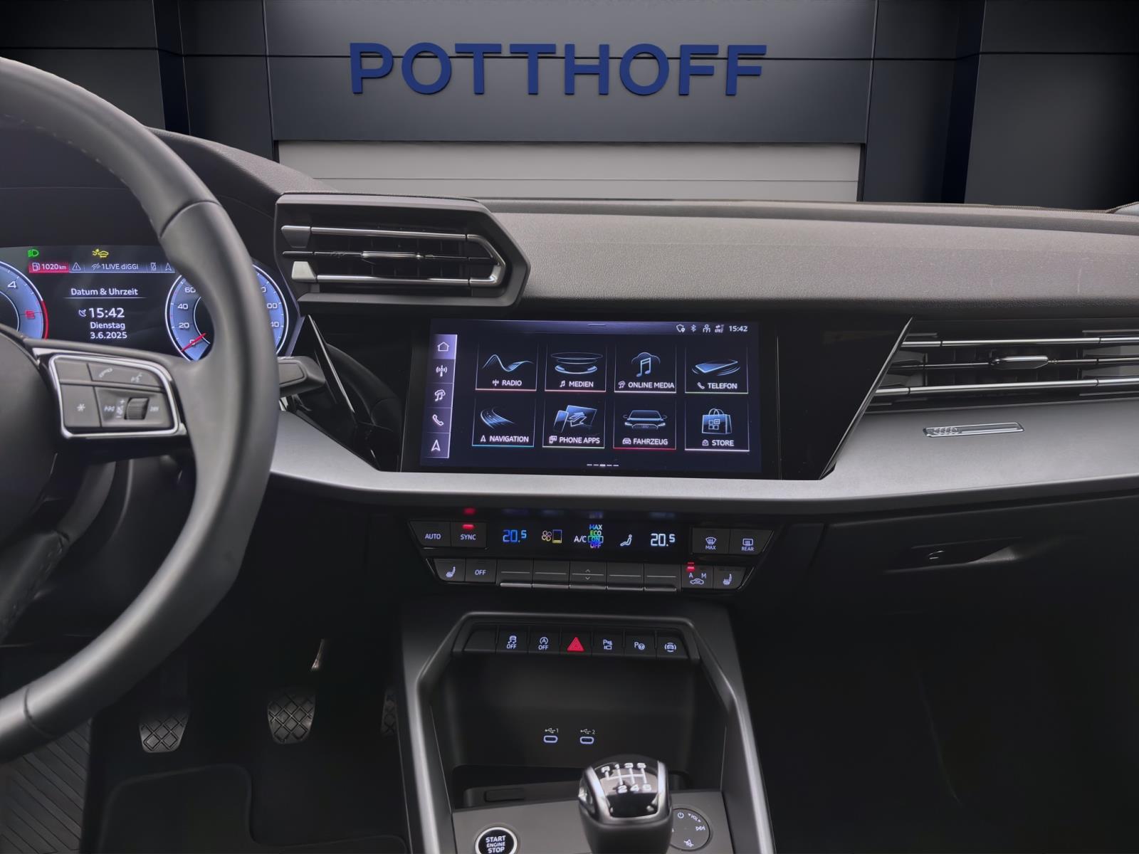 Audi A3 Sportback 30 TDI BUSINESS KAMERA NAVI VIRTUAL LM16